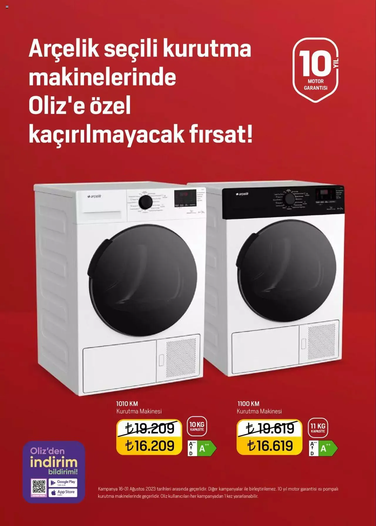 Katalog Arçelik Katalog 16 Ağustos - 31 Ağustos 2023 - aktüel Sayfa 22