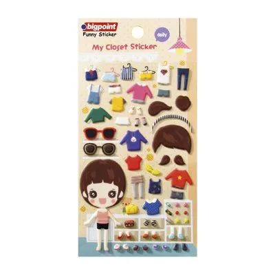 Bigpoint 850 Sticker Kıyafet Gıydır Daıly