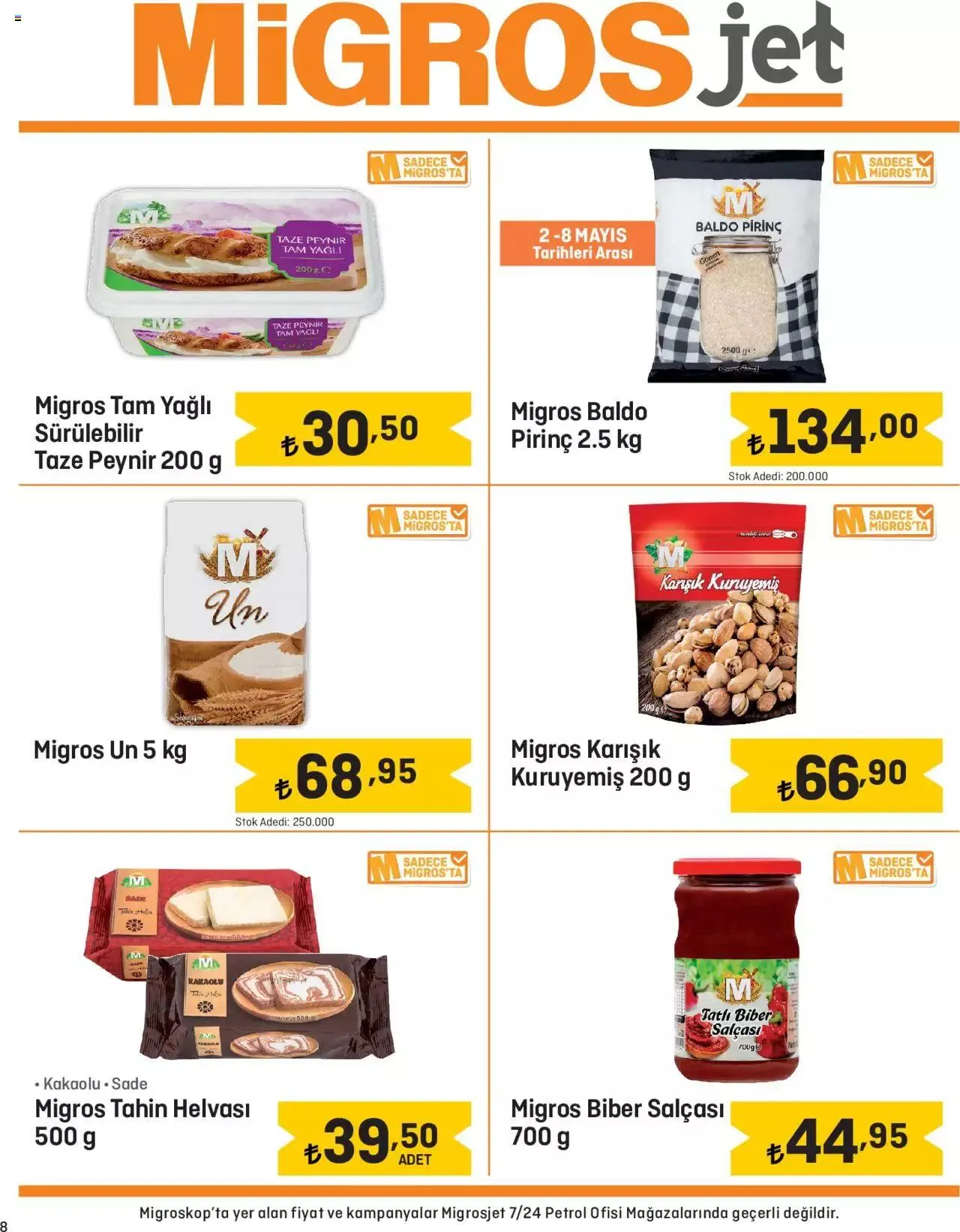 Katalog Migros Katalog - Güncel Migros Jet Dijital 2 Mayıs - 15 Mayıs 2024 - aktüel Sayfa 8