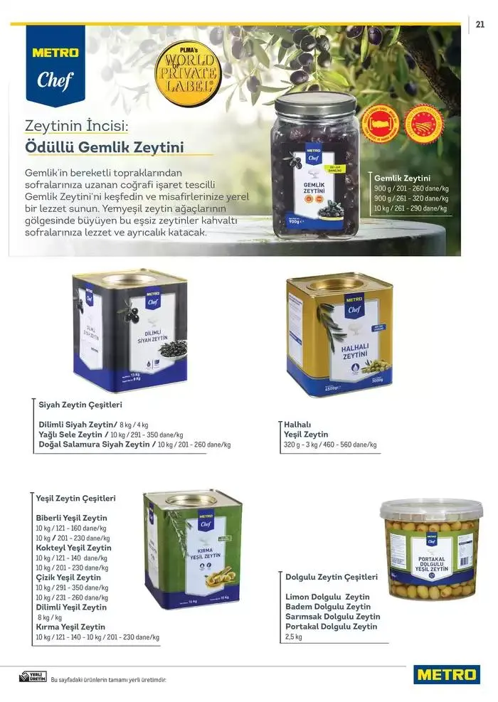 Katalog Metro Markalı Profesyonel Çözümler 7 Şubat - 31 Aralık 2025 - aktüel Sayfa 21