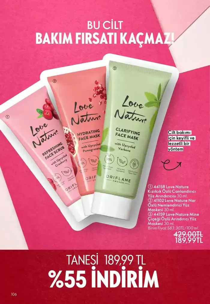 Katalog Oriflame katalog 1 Şubat - 15 Şubat 2025 - aktüel Sayfa 106