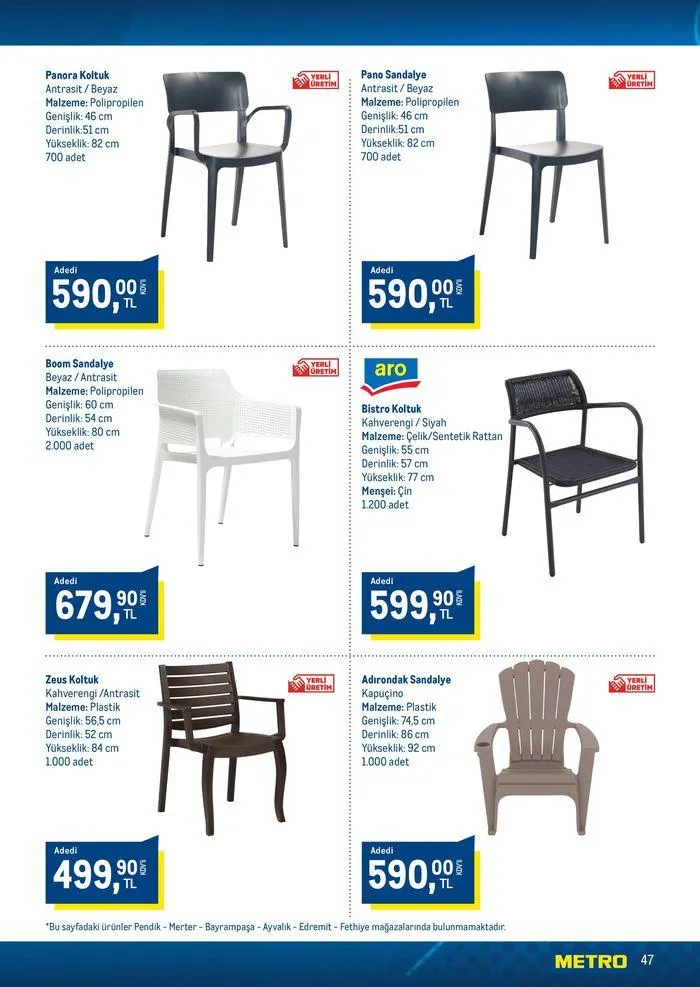 Katalog Horeca Sezona Hazırlık 15 Ağustos - 22 Ağustos 2024 - aktüel Sayfa 47