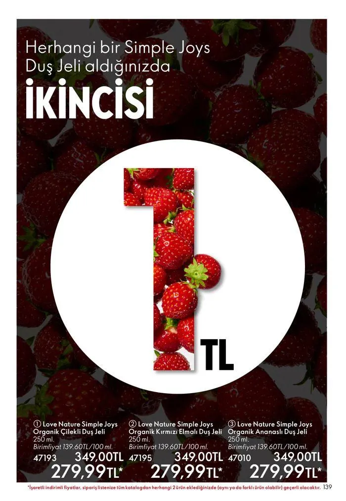 Katalog Oriflame katalog 1 Ağustos - 15 Ağustos 2024 - aktüel Sayfa 139