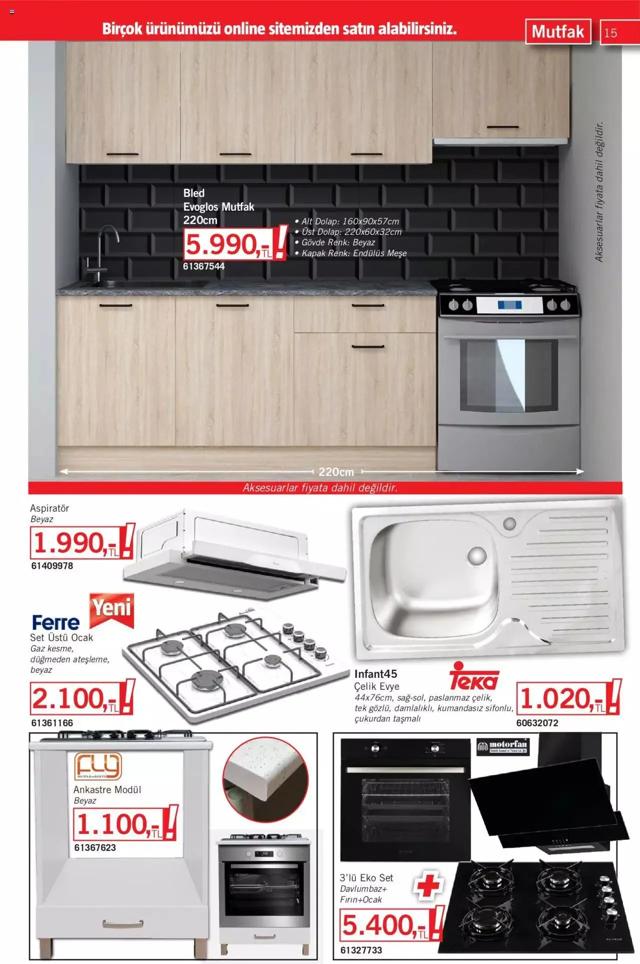 Katalog Bauhaus Katalog 10 Temmuz - 4 Ağustos 2023 - aktüel Sayfa 15