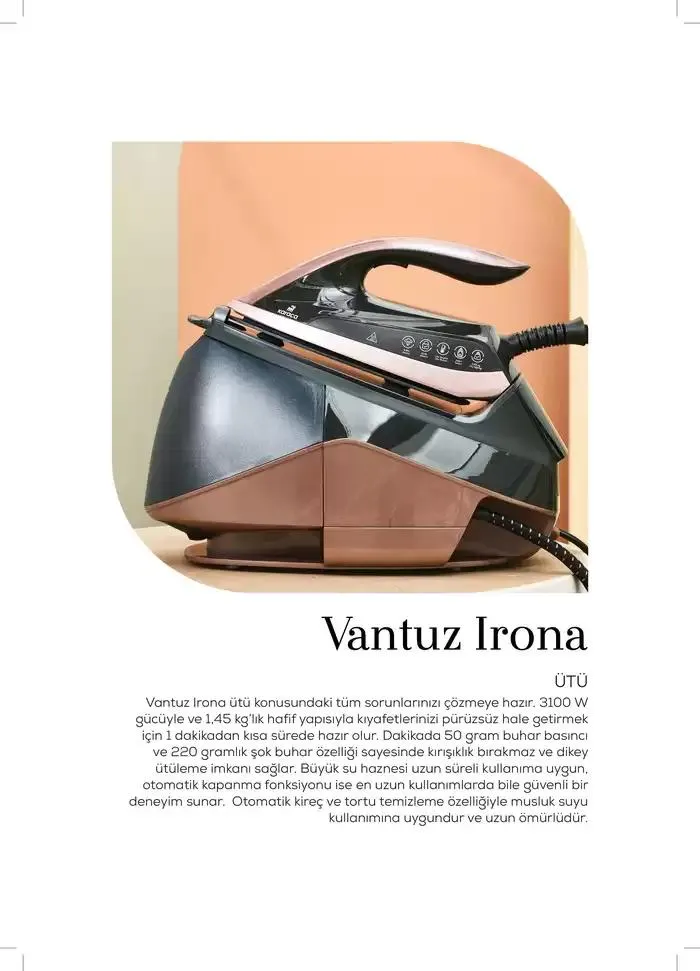 Katalog Küçük Ev Aletleri İlkbahar 30 Ekim - 31 Aralık 2024 - aktüel Sayfa 137