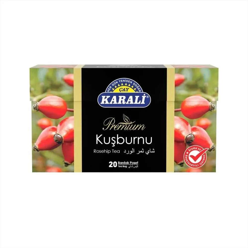 Karali Premium Kuşburnu Meyve Çayı 20'li