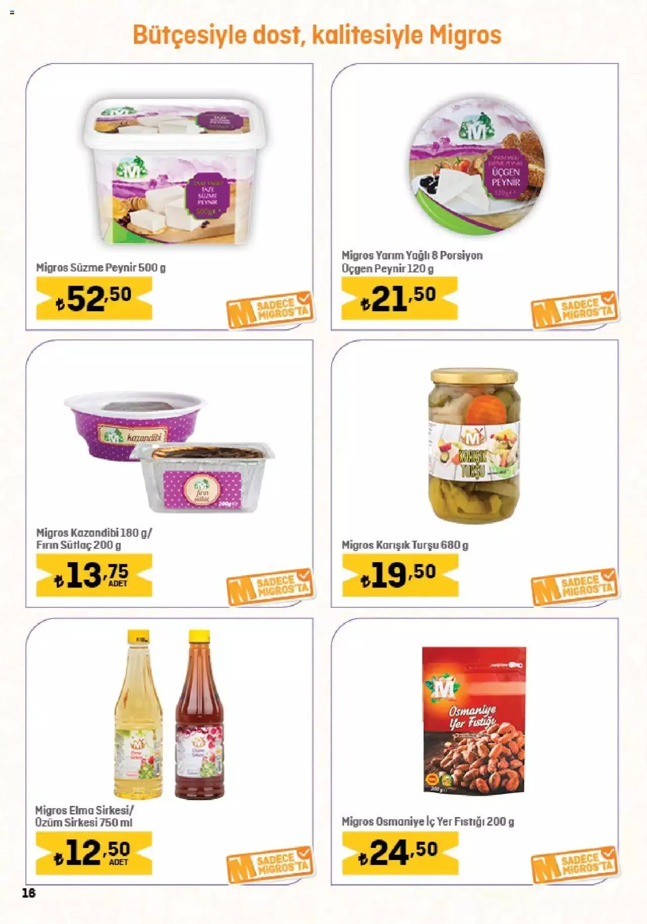 Katalog Migros Katalog - 5M Migroskop 28 Eylül - 11 Ekim 2023 - aktüel Sayfa 16