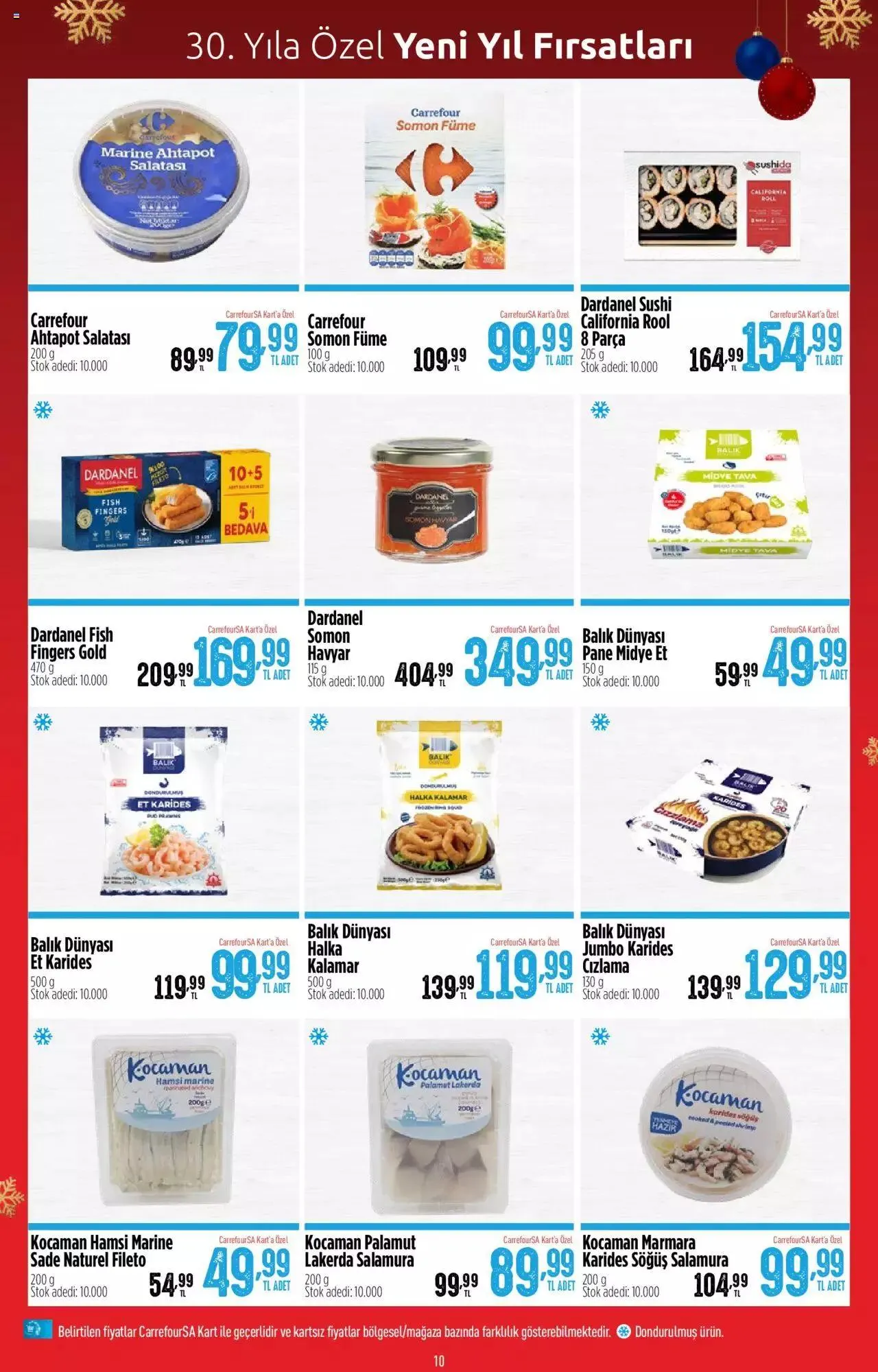 Katalog CarrefourSA Katalog 25 Aralık - 2 Ocak 2024 - aktüel Sayfa 10