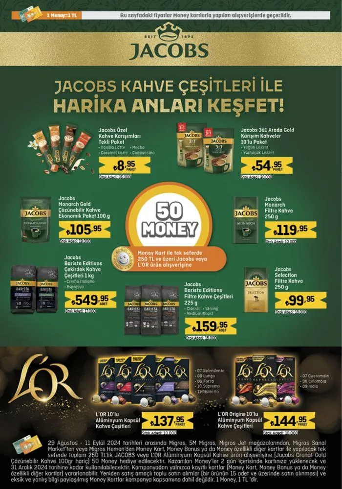 Katalog Migros katalog 29 Ağustos - 11 Eylül 2024 - aktüel Sayfa 40