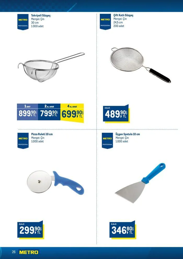 Katalog Horeca Sezona Hazırlık 15 Ağustos - 22 Ağustos 2024 - aktüel Sayfa 26