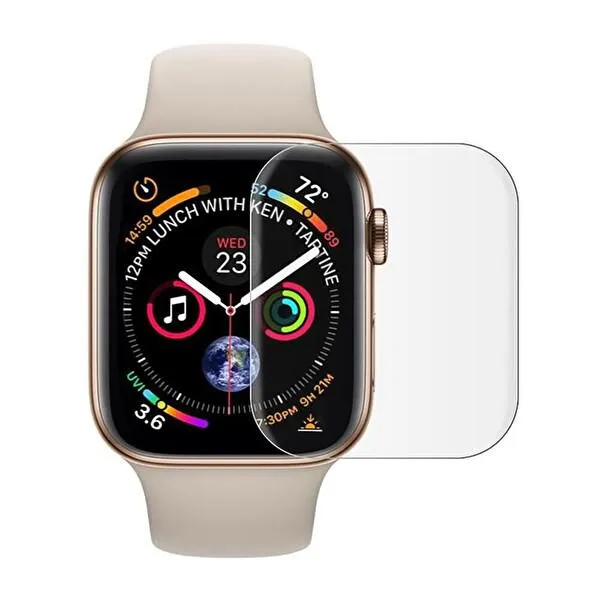 Apple Watch Series 8 45 MM Ön Darbe Emici Nano Cam Ekran Koruyucu 4 Adet