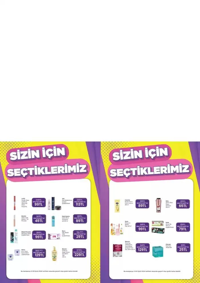 Katalog İndirim Kataloğu: Eylül 2024 indirimleri 3 Eylül - 1 Ekim 2024 - aktüel Sayfa 15