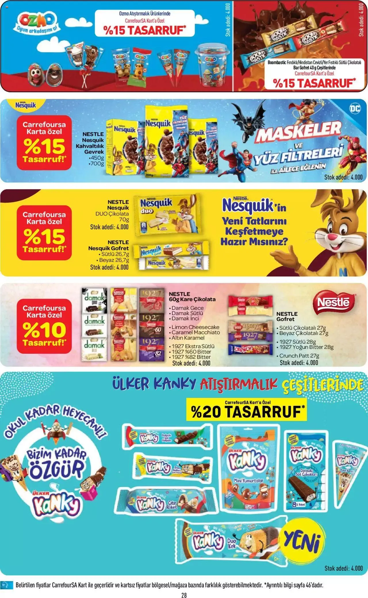 Katalog CarrefourSA Katalog 14 Eylül - 20 Eylül 2023 - aktüel Sayfa 28