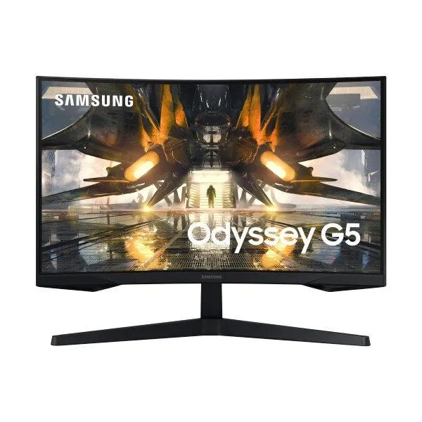 Odyssey G5 LS27AG550EUXUF 27" 1 ms 165 Hz WQHD Curved Oyuncu LED Monitör