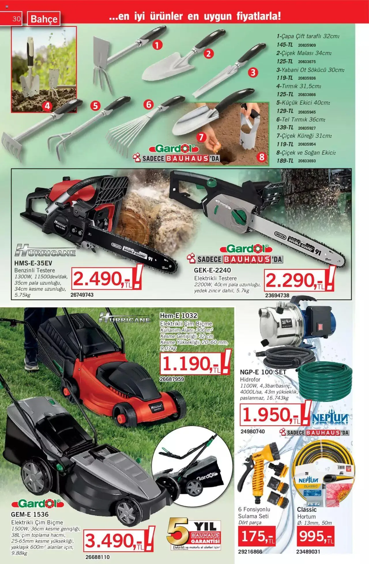 Katalog Bauhaus Katalog 10 Temmuz - 4 Ağustos 2023 - aktüel Sayfa 30