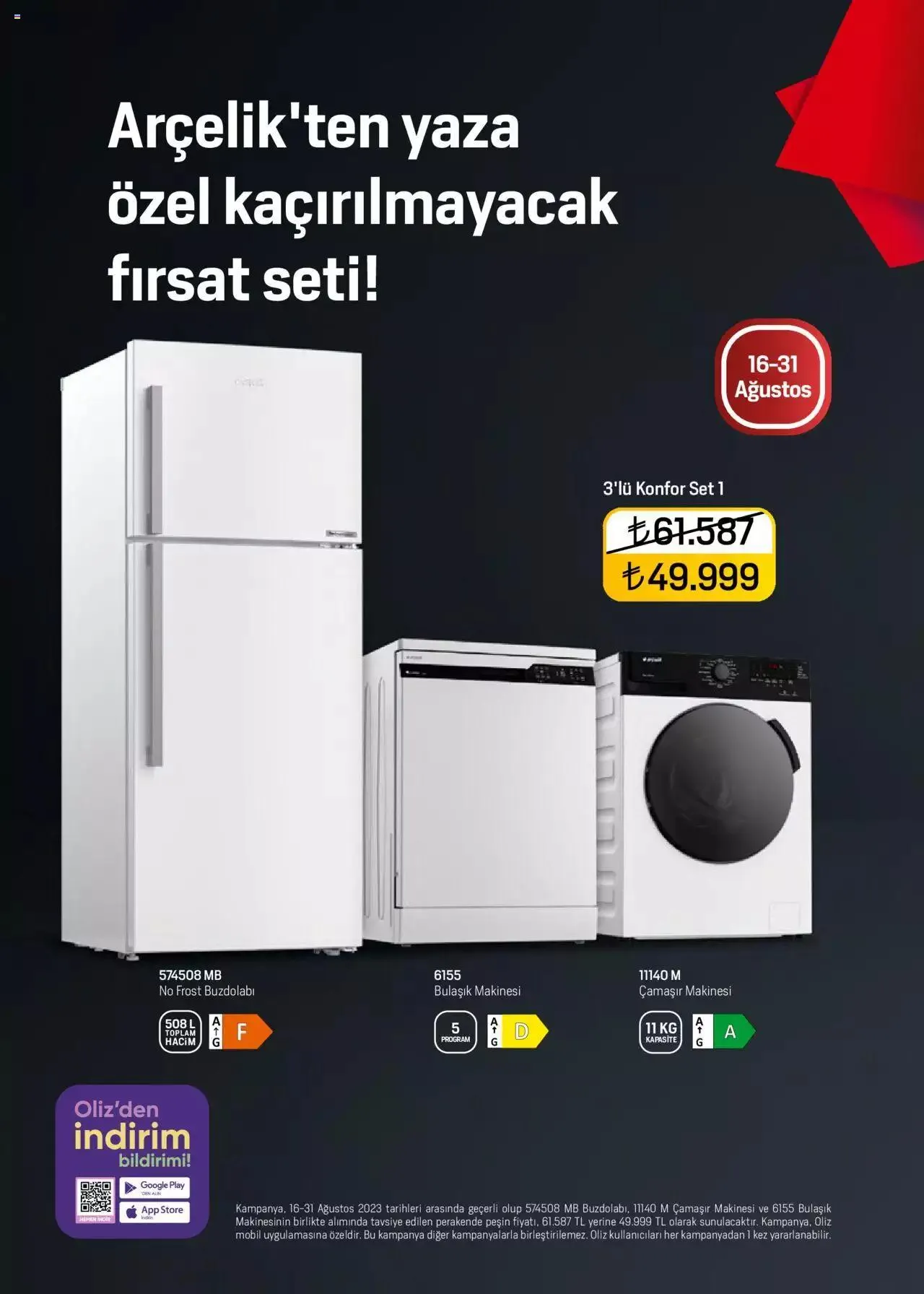 Katalog Arçelik Katalog 16 Ağustos - 31 Ağustos 2023 - aktüel Sayfa 6