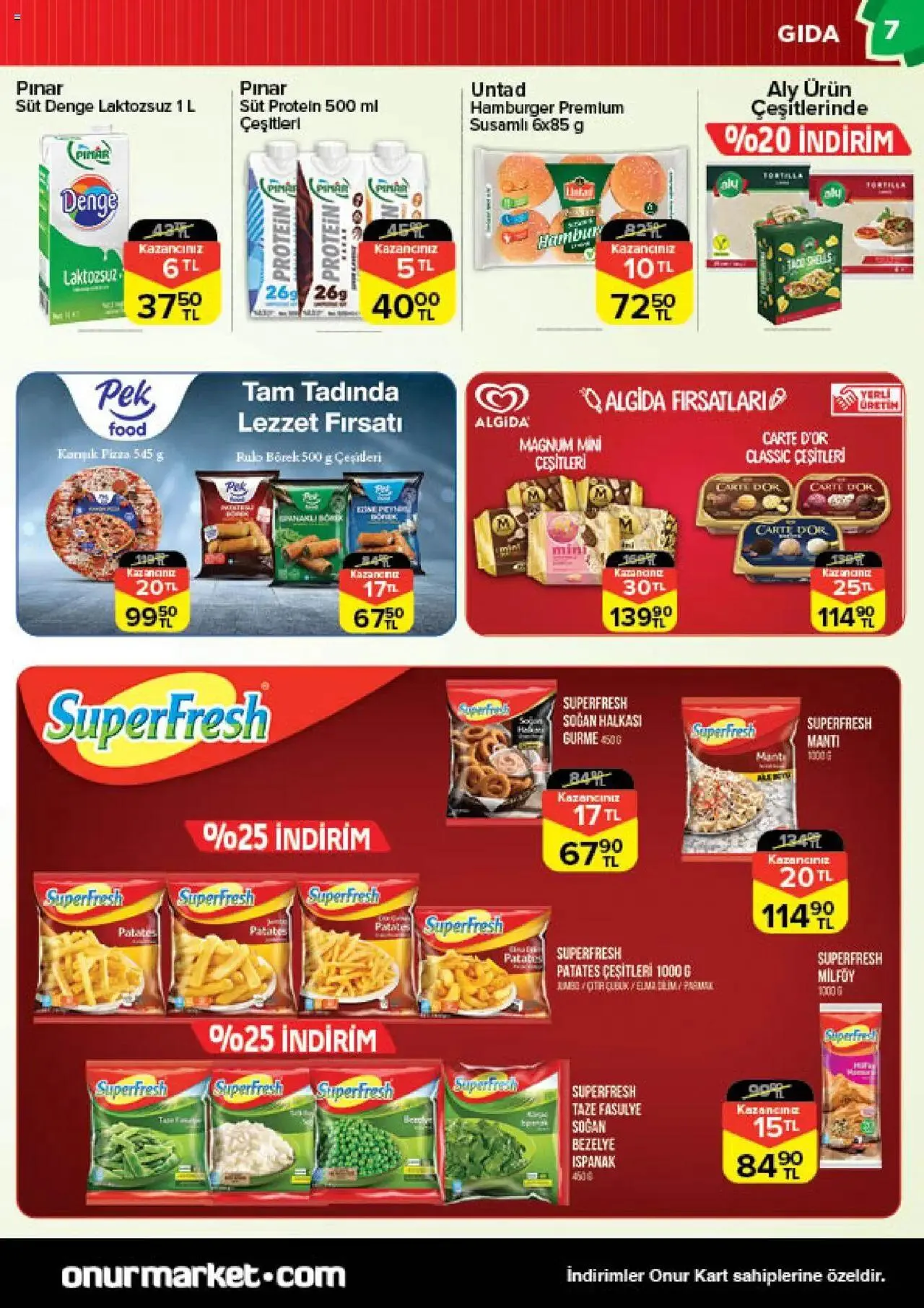 Katalog Onur Market Katalog Bursa 4 Temmuz - 17 Temmuz 2024 - aktüel Sayfa 7