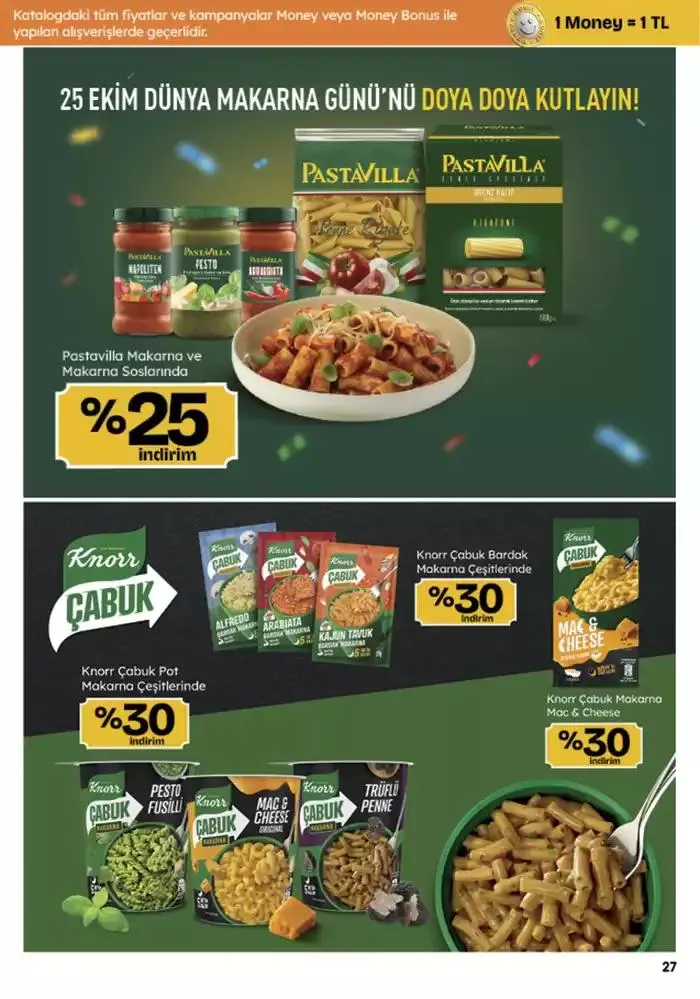 Katalog Migros katalog 25 Ekim - 8 Kasım 2024 - aktüel Sayfa 27