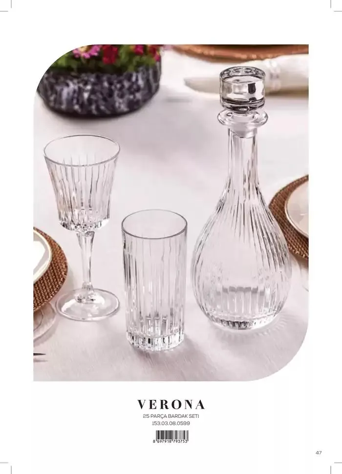 Katalog Sofra 2 İlkbahar 30 Ekim - 31 Aralık 2024 - aktüel Sayfa 47