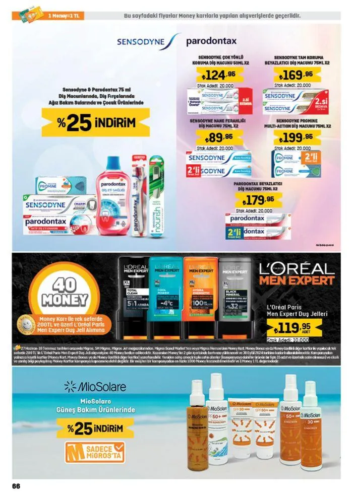 Katalog Migros katalog 27 Haziran - 11 Temmuz 2024 - aktüel Sayfa 66