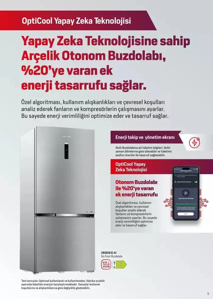 Katalog Arçelik Genel Kataloğu 7 Ocak - 15 Ocak 2025 - aktüel Sayfa 5