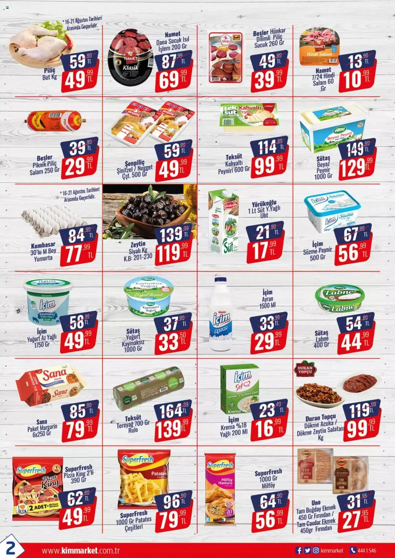 Katalog Kim Market - Marmara 16 Ağustos - 30 Ağustos 2023 - aktüel Sayfa 2