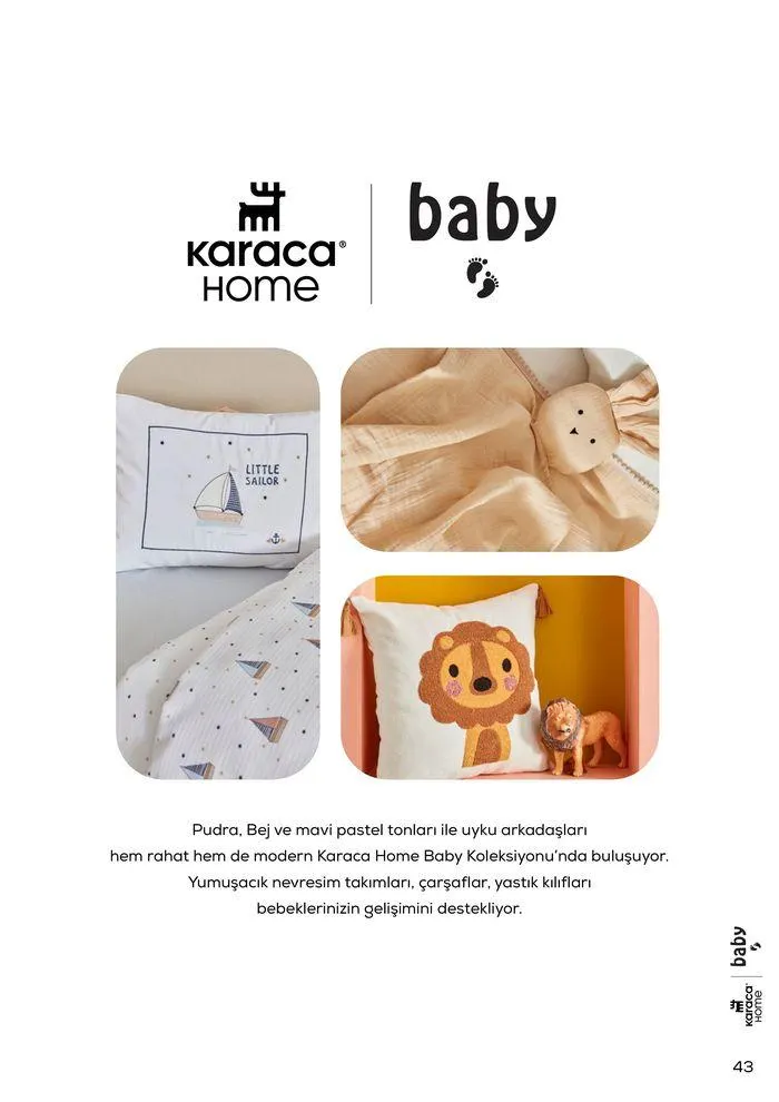 Katalog Genç ve Bebek Kataloğu 2024 9 Mayıs - 20 Haziran 2024 - aktüel Sayfa 43