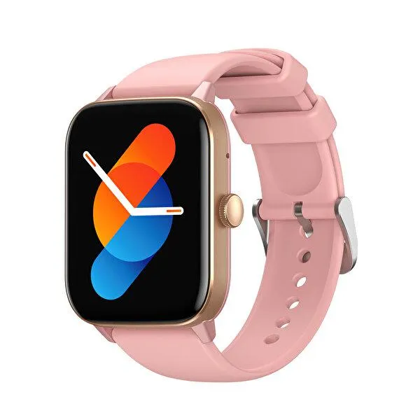 M9037 Akıllı Saat 1.91" Ekran 100 Spor Modu Pembe Akıllı Saat