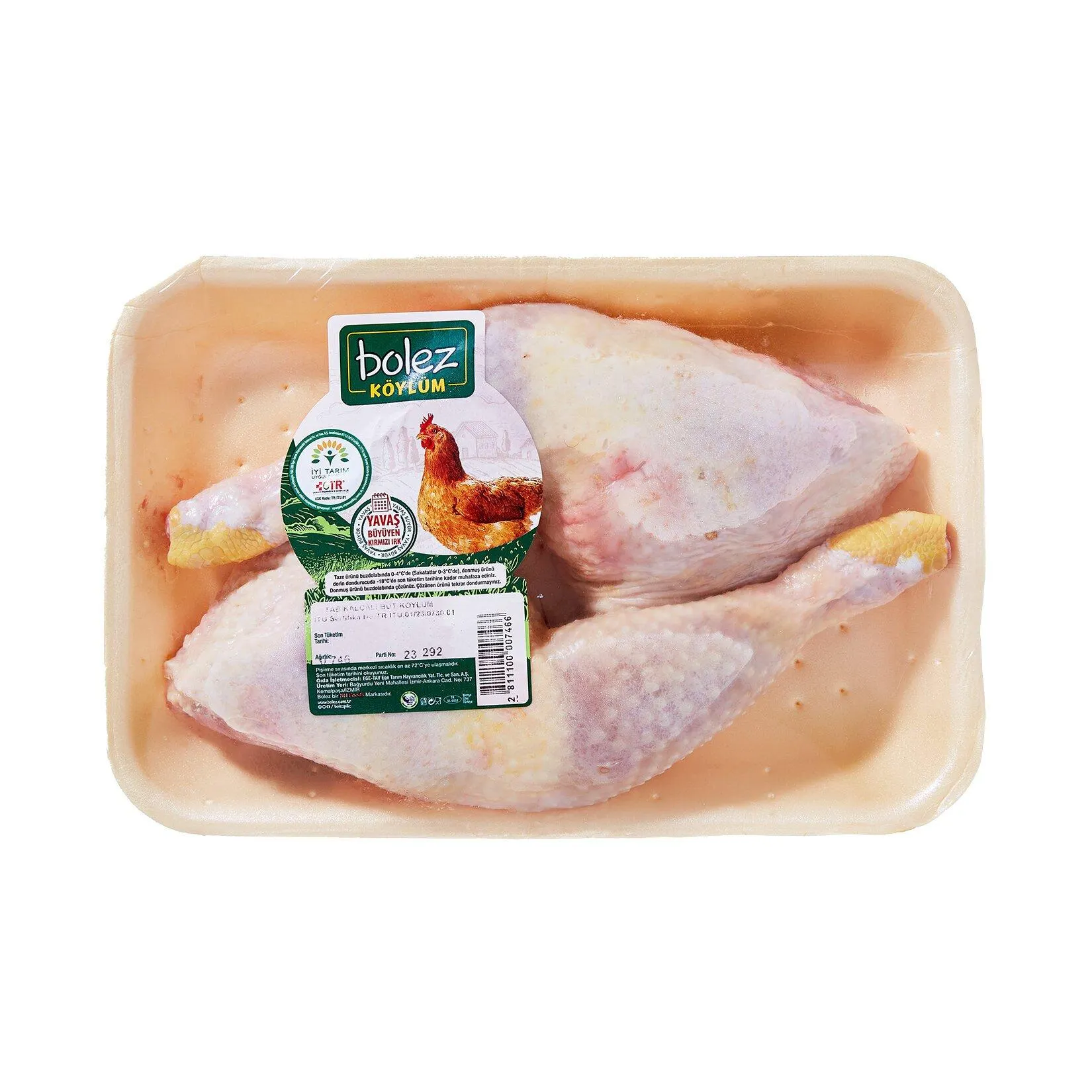 Bolez Tabaklı Piliç But Kg