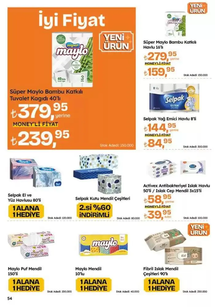 Katalog Migros katalog 9 Ocak - 22 Ocak 2025 - aktüel Sayfa 54