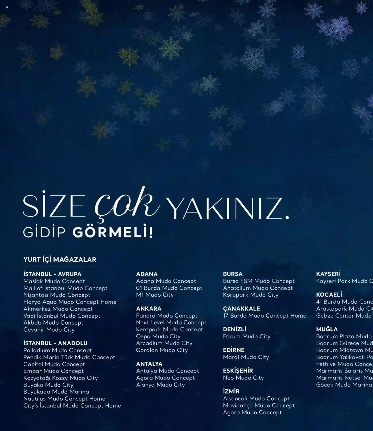 Katalog Mudo - Yeni Yil 1 Kasım - 31 Aralık 2024 - aktüel Sayfa 158