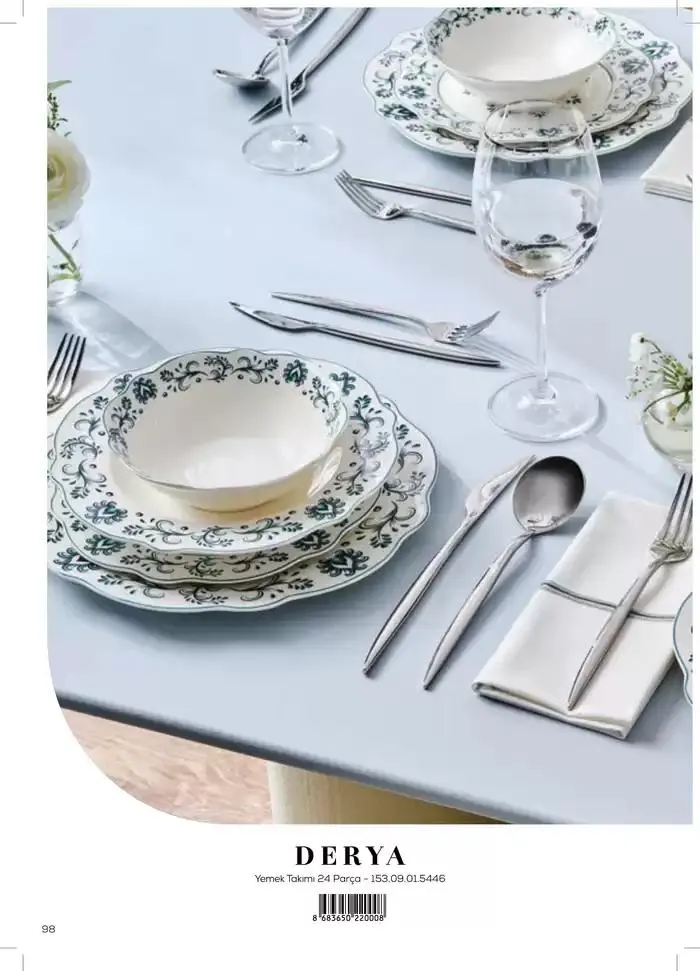 Katalog Sofra 2 İlkbahar 30 Ekim - 31 Aralık 2024 - aktüel Sayfa 98