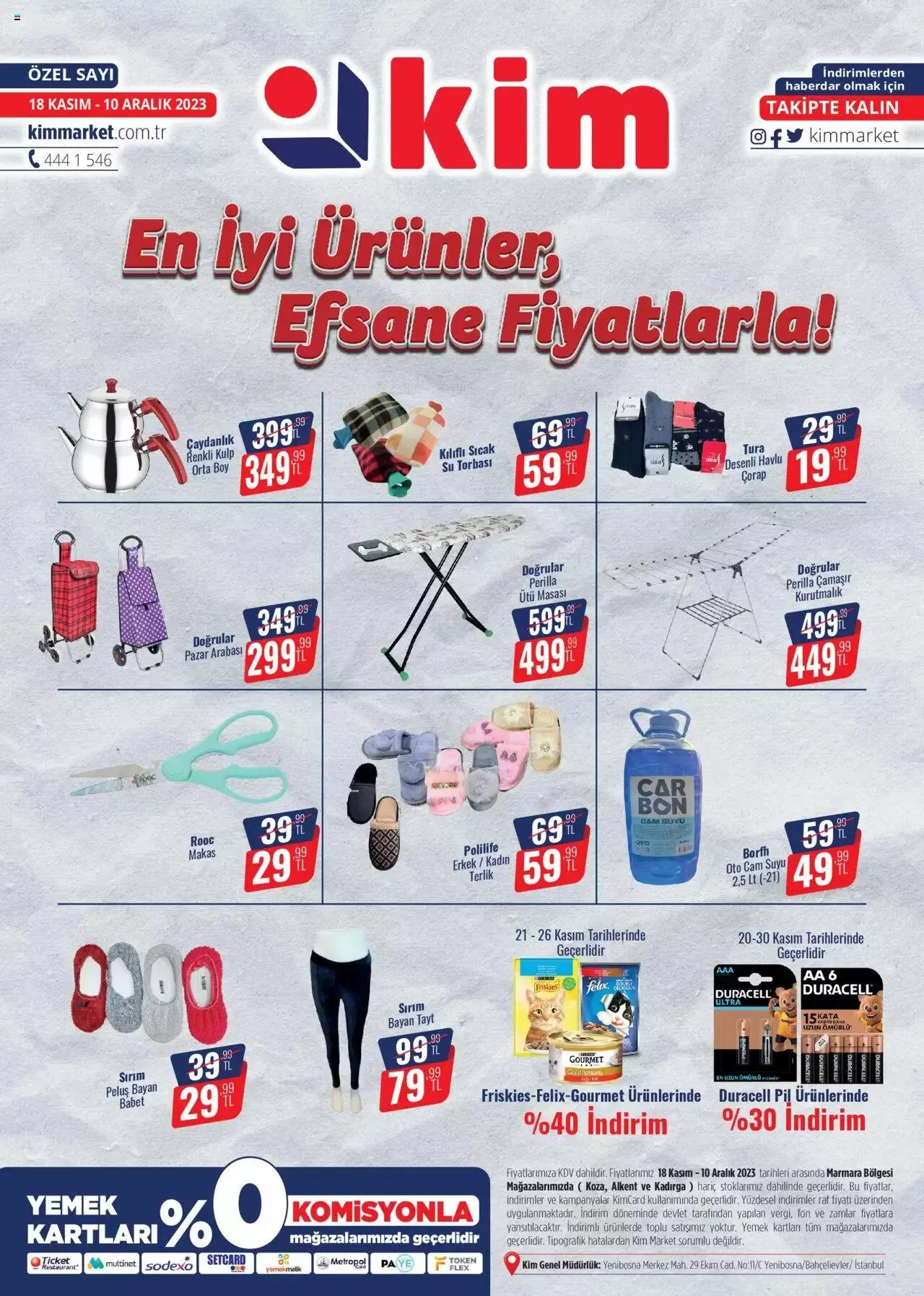 Katalog Kim Market - Marmara 18 Kasım - 10 Aralık 2023 - aktüel Sayfa 2