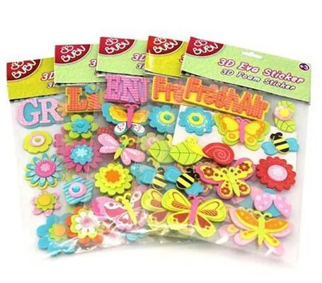 Bu-Bu 3D Eva Sticker Tekli Bubu00085