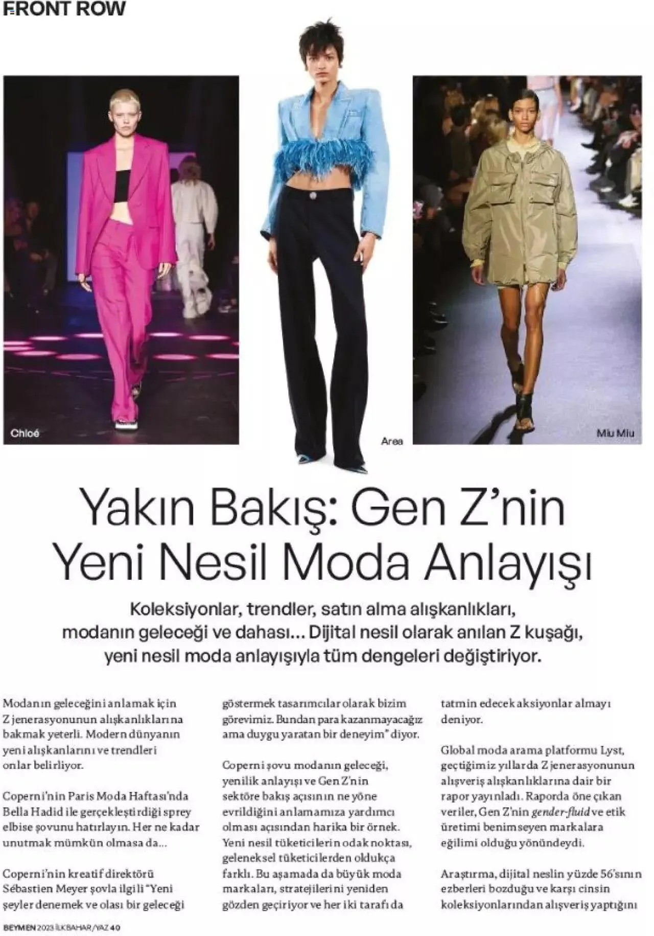 Katalog Beymen Katalog - Beymen Magazine Kadin 13 Mart - 31 Aralık 2023 - aktüel Sayfa 42
