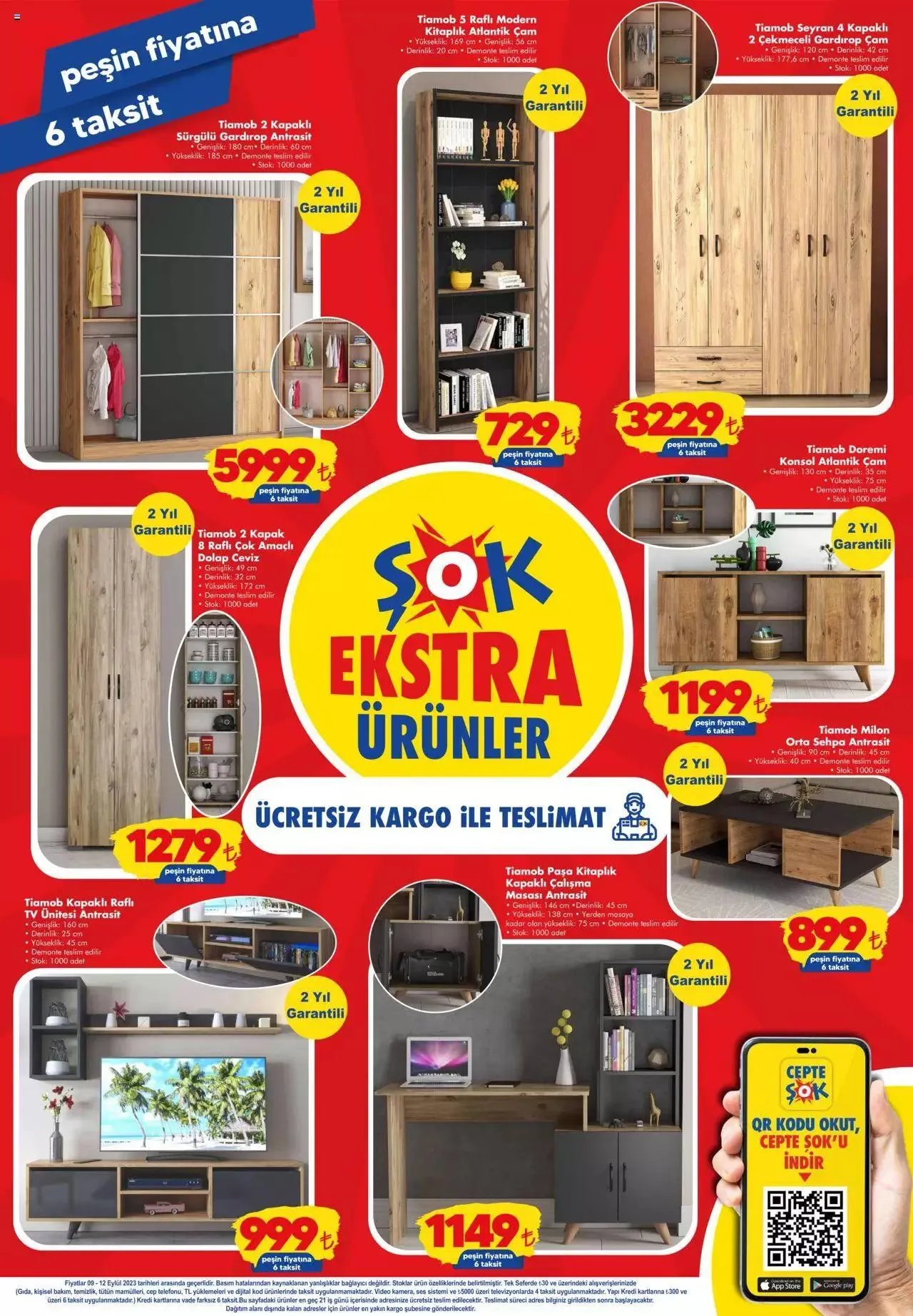Katalog Şok Market Katalog - Haftasonu 9 Eylül - 12 Eylül 2023 - aktüel Sayfa 3