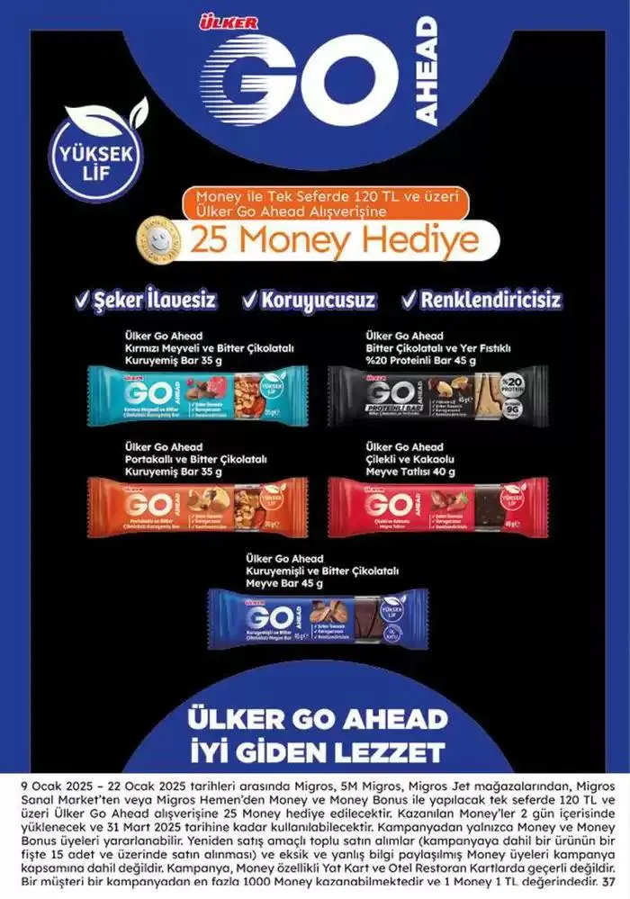 Katalog Migros katalog 9 Ocak - 22 Ocak 2025 - aktüel Sayfa 37