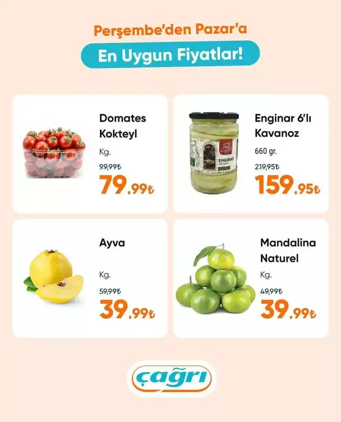 Katalog Çağrı Market katalog 29 Kasım - 13 Aralık 2024 - aktüel Sayfa 6