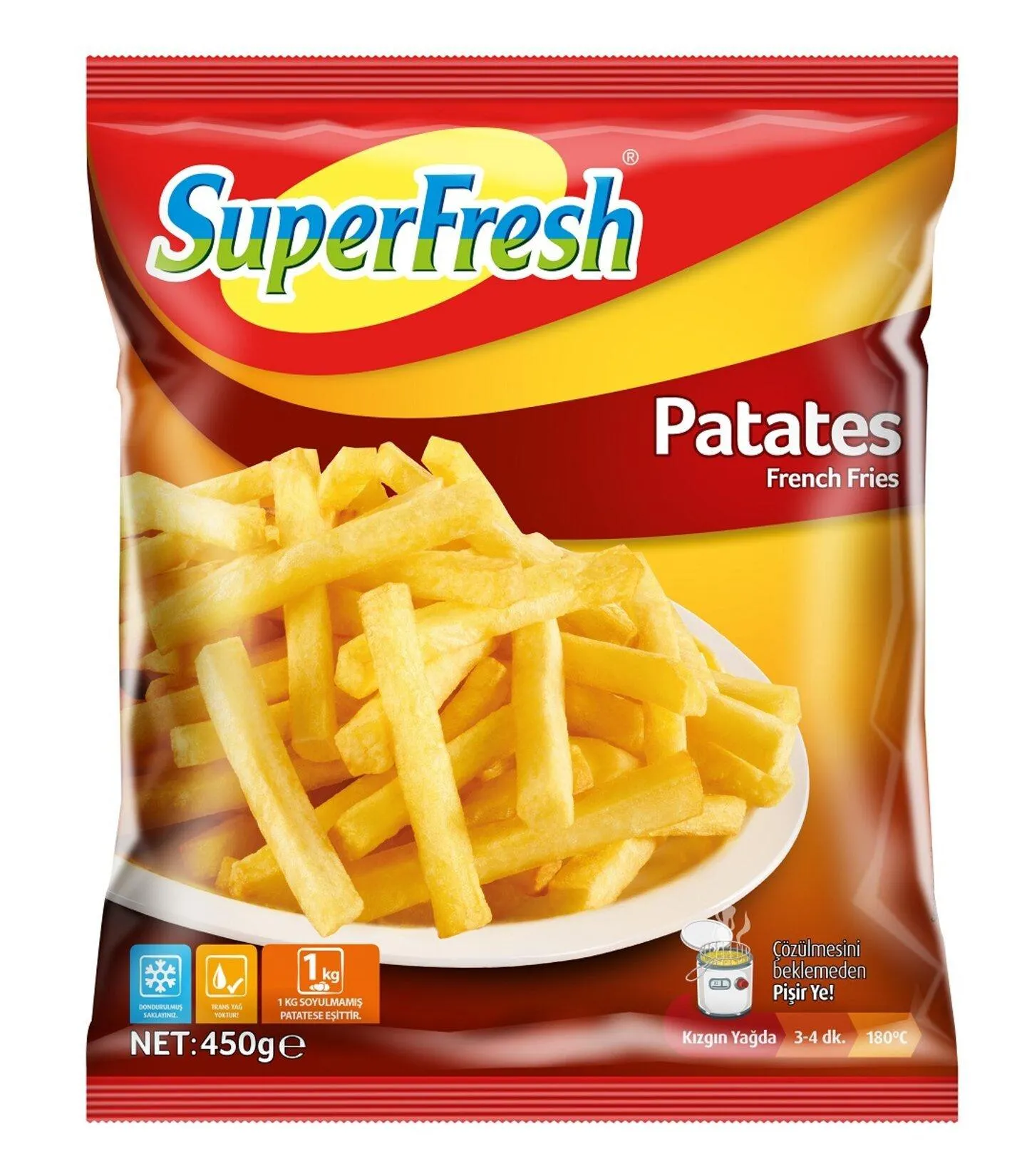 Superfresh Patates 450 G