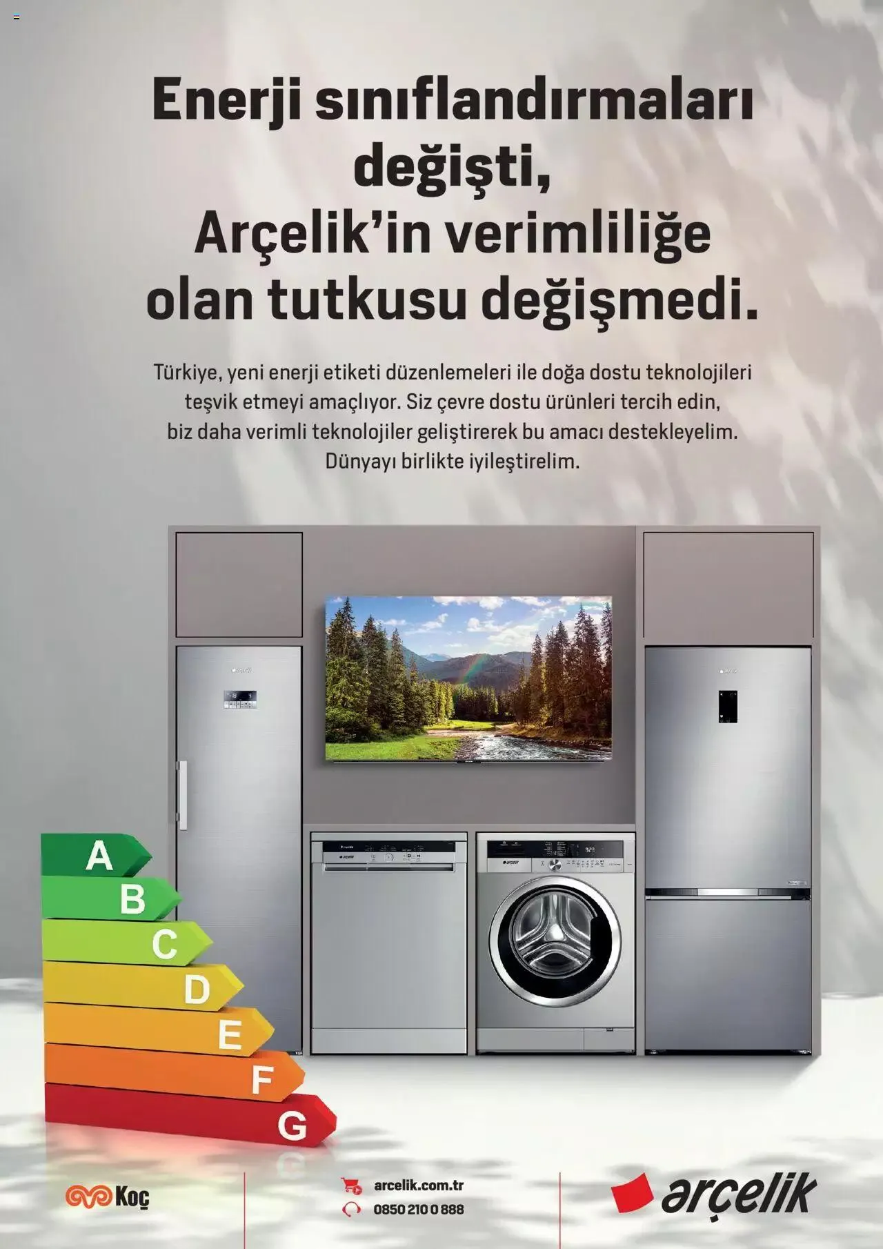 Katalog Arçelik Katalog - Enerji Sınıflandırmaları 11 Temmuz - 31 Aralık 2023 - aktüel Sayfa 1