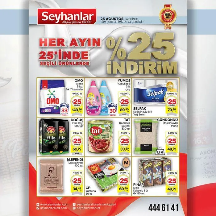 Katalog Seyhanlar katalog 25 Ağustos - 8 Eylül 2024 - aktüel Sayfa 6