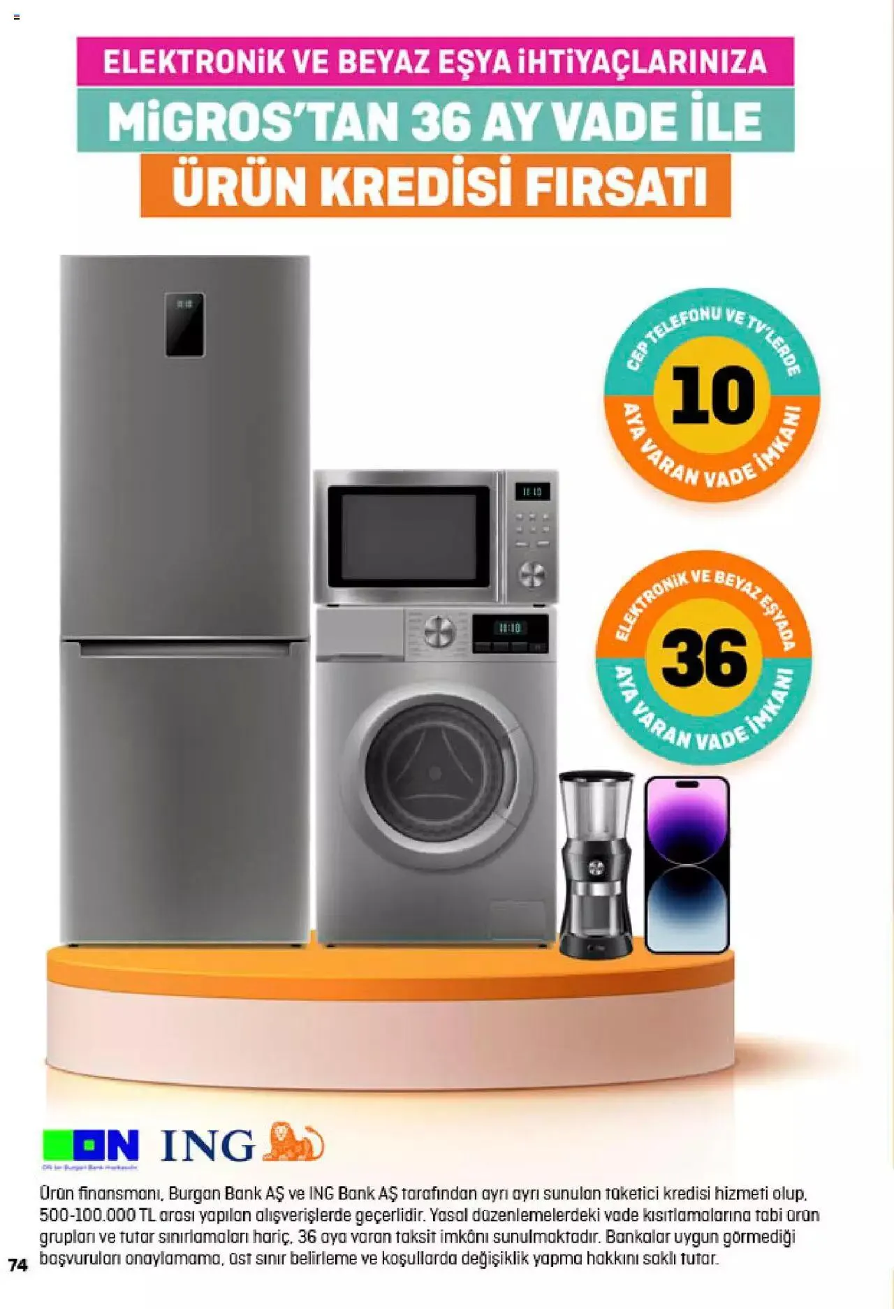 Katalog Migros Katalog - 5M Migroskop 14 Eylül - 27 Eylül 2023 - aktüel Sayfa 74