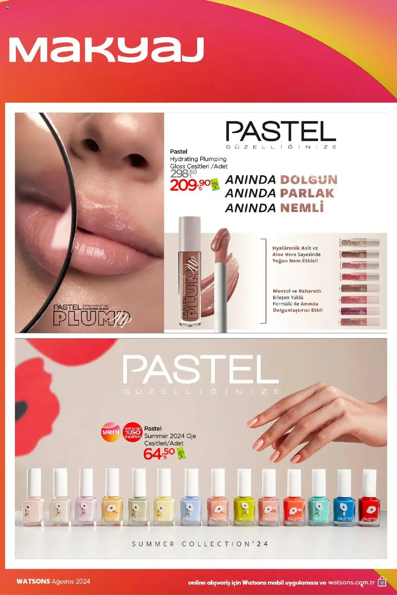 Katalog Watsons Katalog 8/2024 1 Ağustos - 1 Eylül 2024 - aktüel Sayfa 12