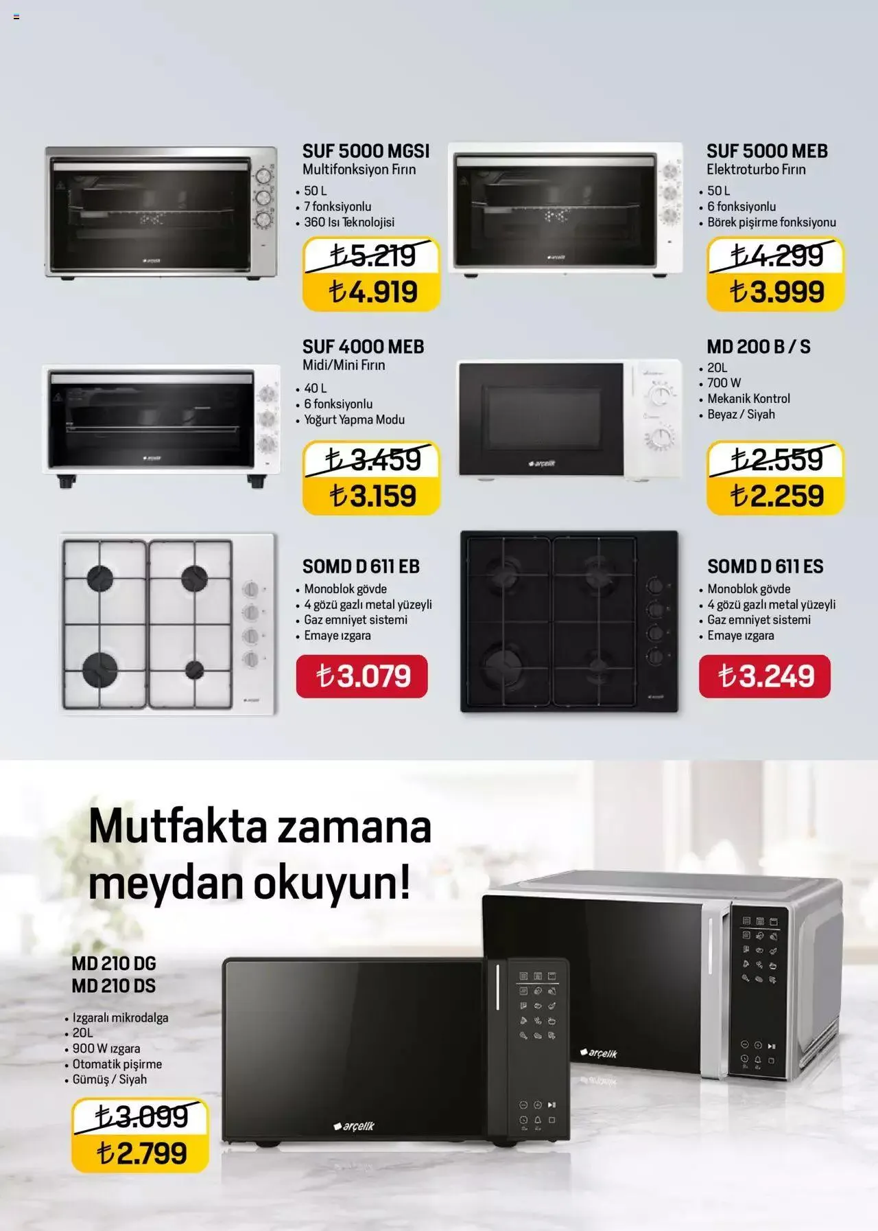 Katalog Arçelik Katalog 16 Ağustos - 31 Ağustos 2023 - aktüel Sayfa 31