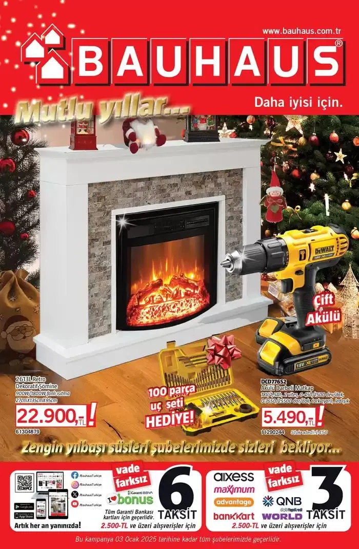 Katalog Mutlu Yillar 2 Aralık - 3 Ocak 2025 - aktüel Sayfa 1