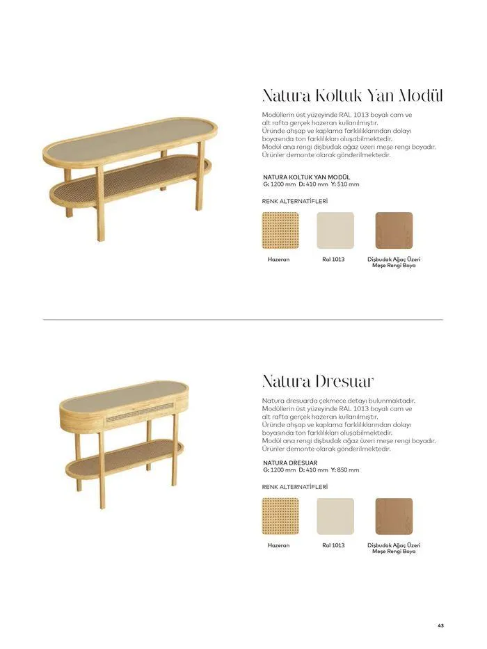 Katalog SEHPA VE PUFLAR KATALOĞU 23 Ocak - 31 Aralık 2024 - aktüel Sayfa 43