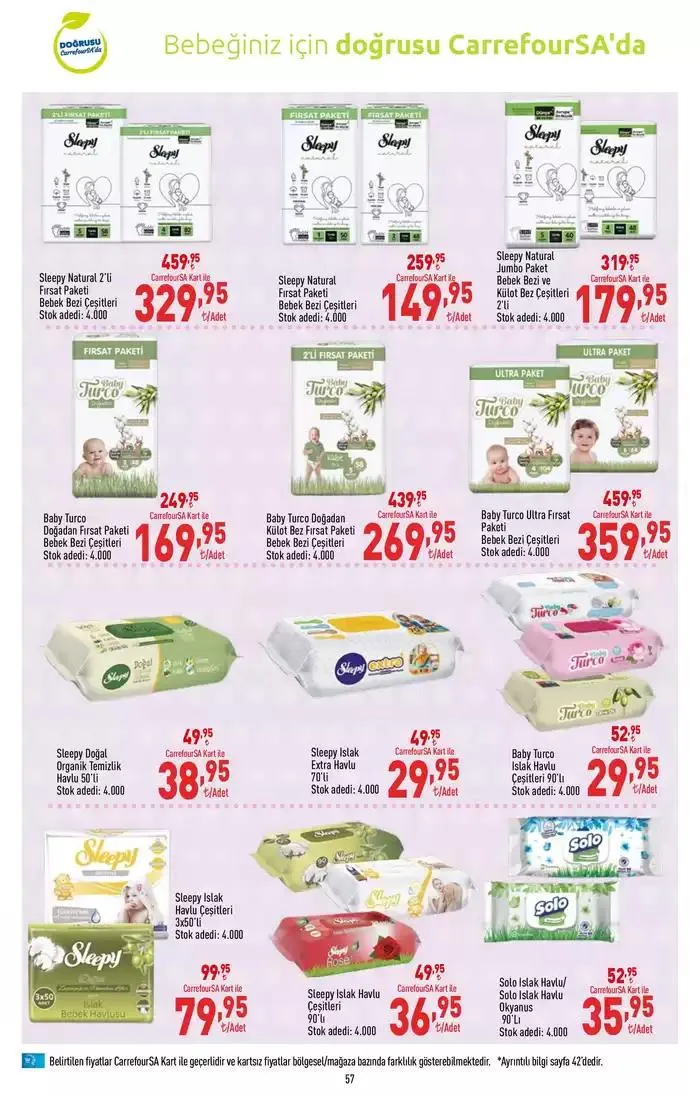 Katalog Kataloglar CarrefourSA 3 Ocak - 15 Ocak 2025 - aktüel Sayfa 57