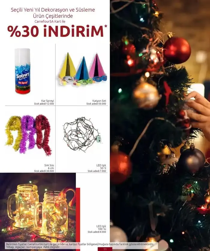 Katalog Kataloglar CarrefourSA 20 Aralık - 3 Ocak 2025 - aktüel Sayfa 11