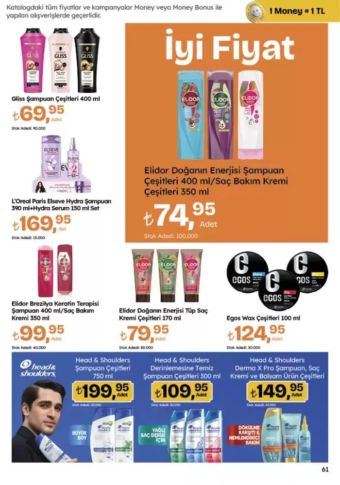 Katalog Migros katalog 25 Ekim - 8 Kasım 2024 - aktüel Sayfa 61