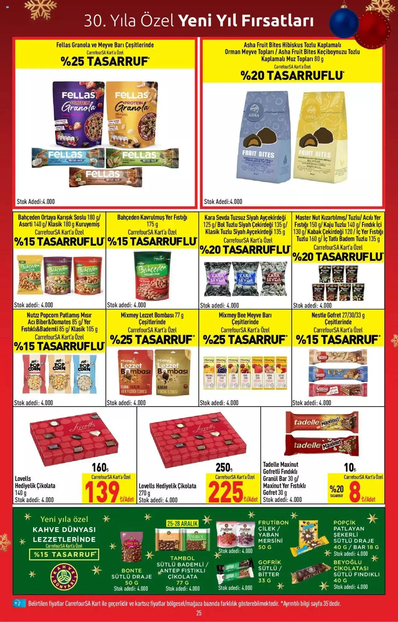 Katalog CarrefourSA Katalog 25 Aralık - 2 Ocak 2024 - aktüel Sayfa 25